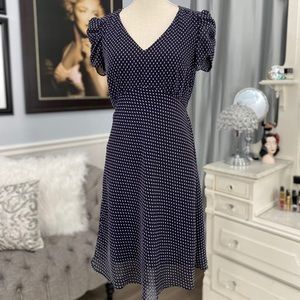 Vintage Inspired Polka Dot Dress